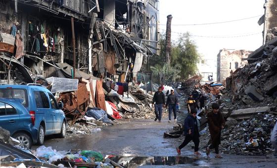 В Газе сохраняются условия гуманитарного кризиса.